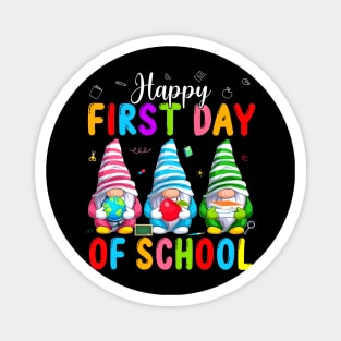 Cute Gnomes Happy First Day Of School Back To School Magnet